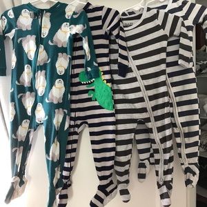 Bundle of four cotton pajamas